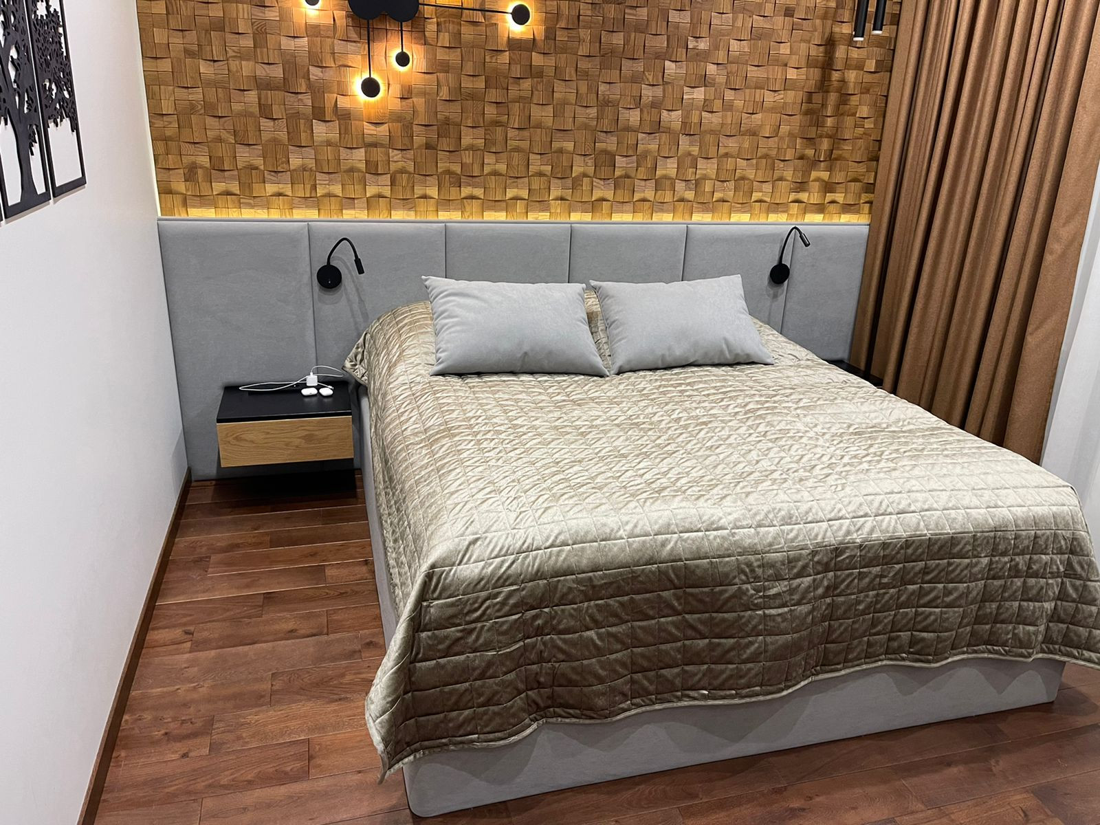 Обложка проекта: Спальня для молодой семьи.