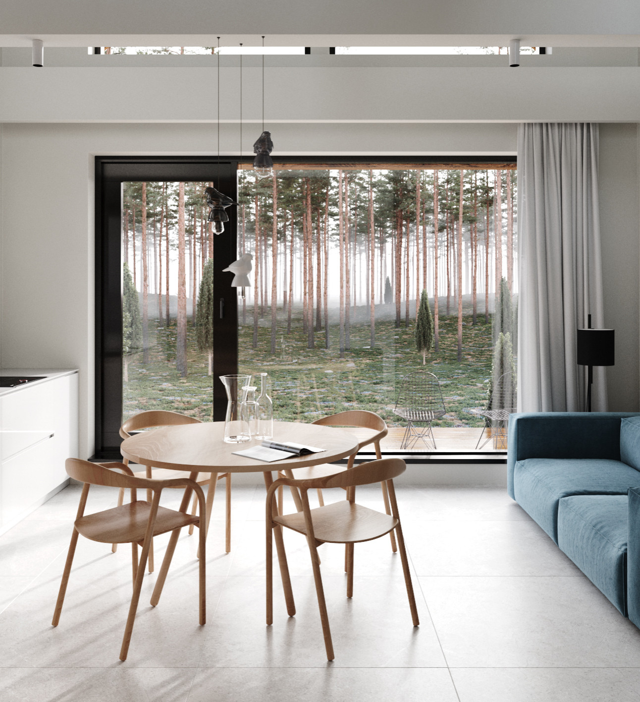 Обложка проекта: Интерьер Гостевого дома Cabin S