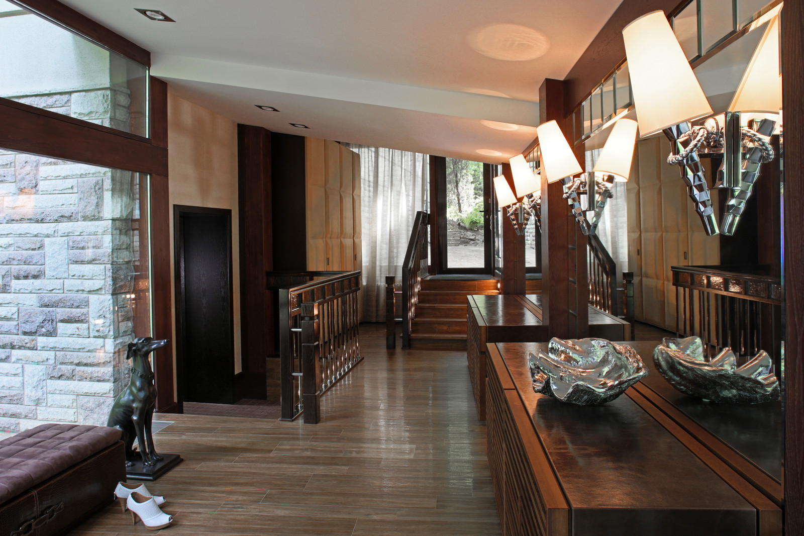 Дом в поселке "Жуковка" на Рублево-Успенском шоссе.