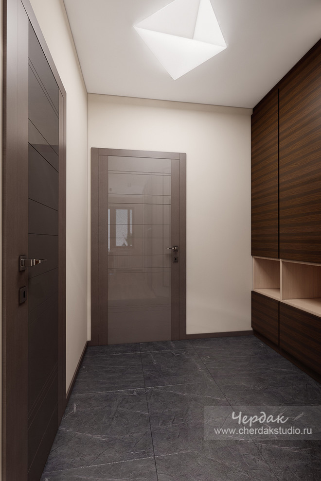 Дизайн-проект однокомнатной квартиры в стиле минимализм