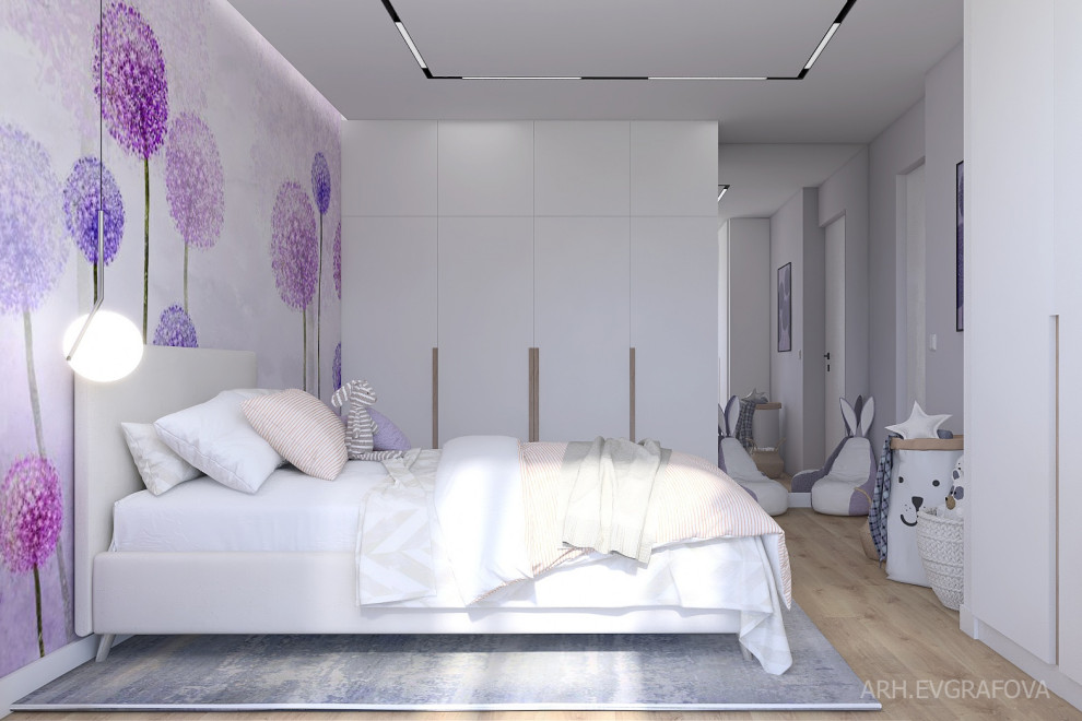 Дизайн спальни 17 кв.м