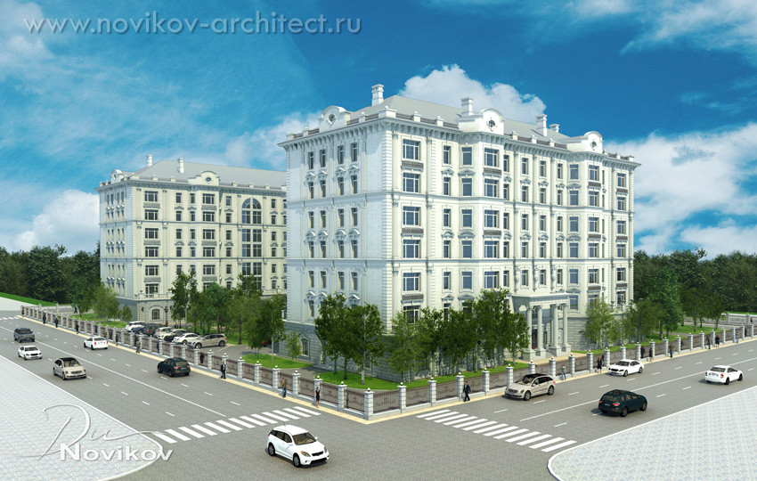 Элитный жилой комплекс в Астане (Казахстан)