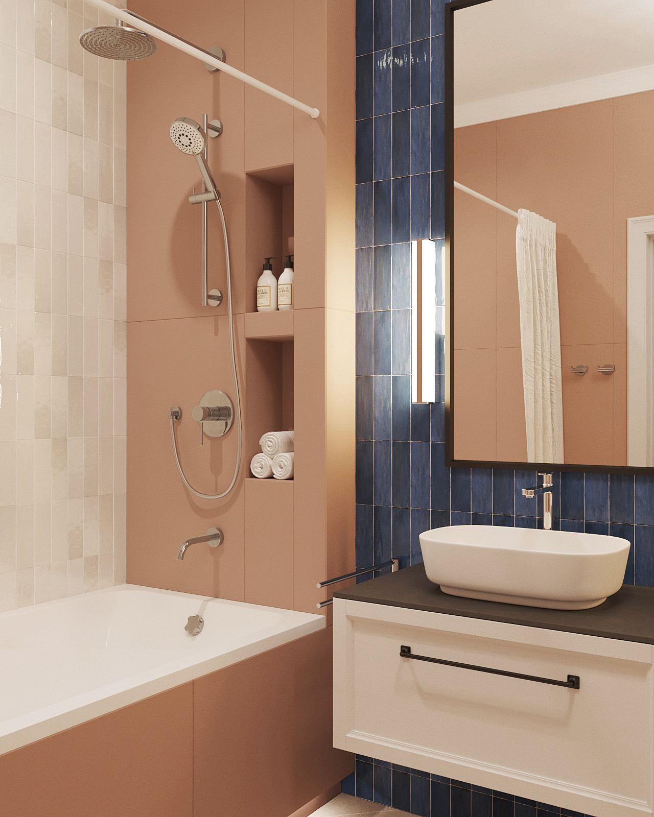 Яркая эклектика для молодой семьи