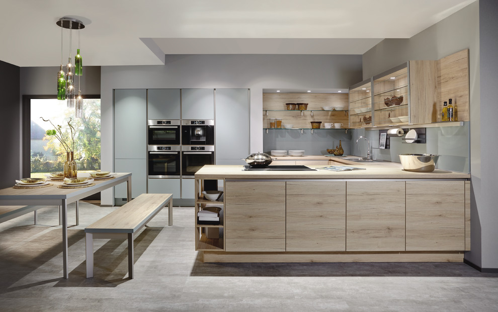 Кухни в стиле эко-шик