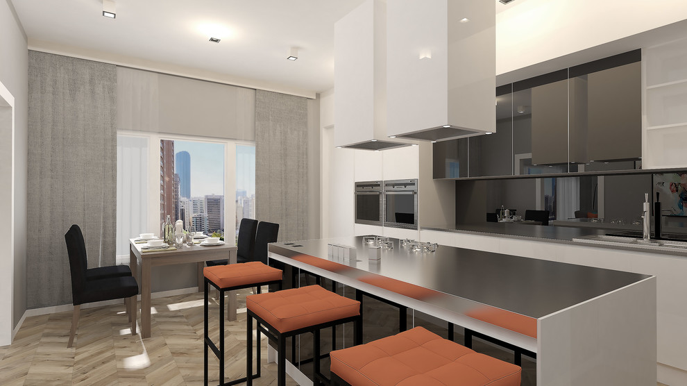 Апартаменты в скандинавском стиле для молодой семьи