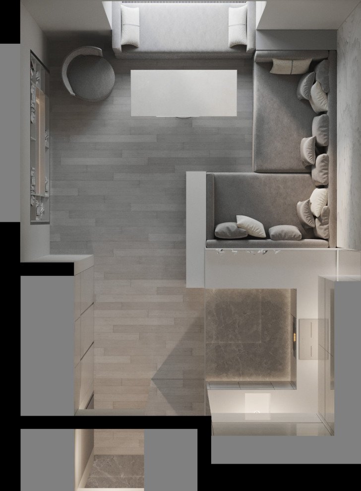 Дизайн-проект квартиры в современном стиле