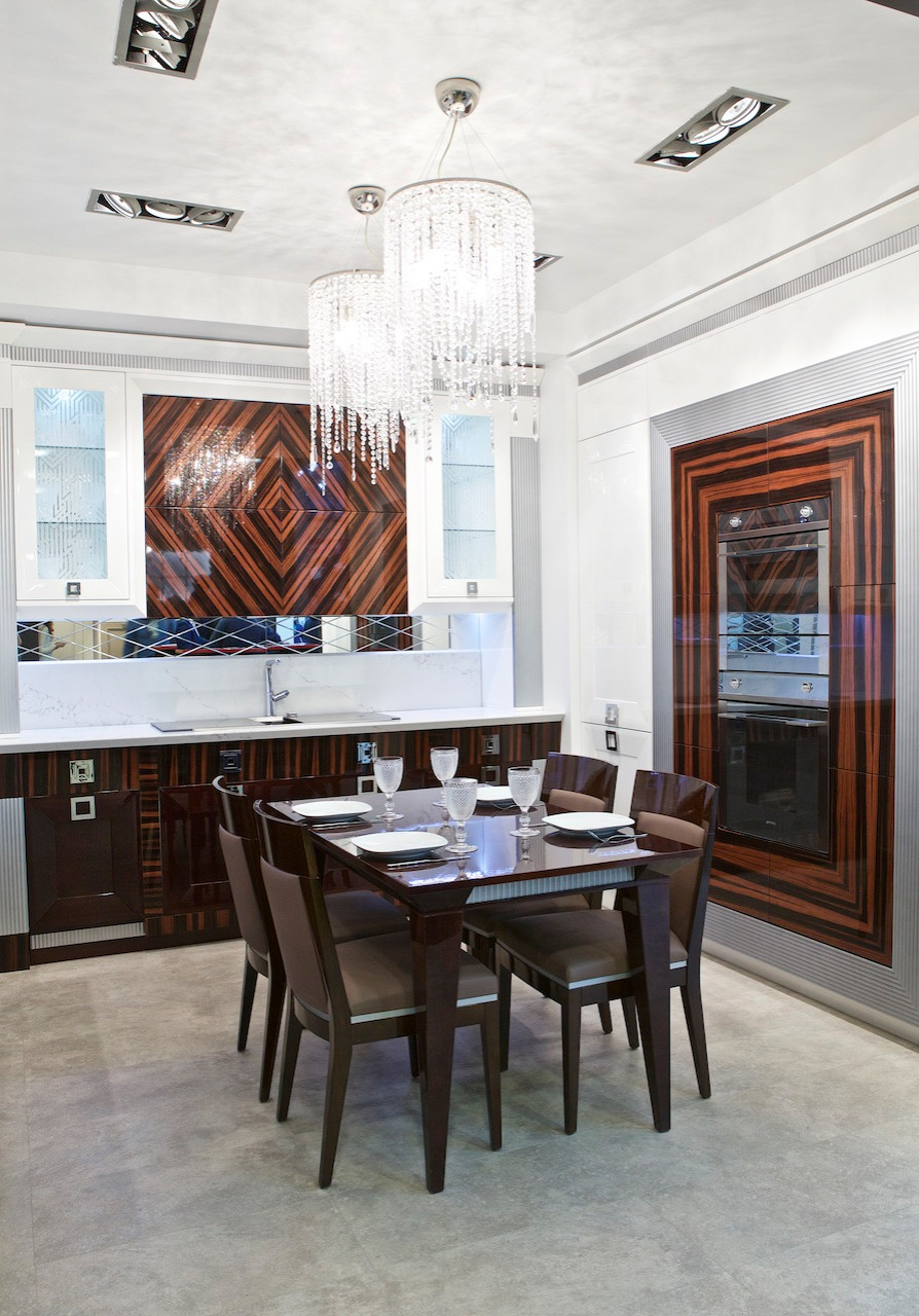 ИМПЕРИЯ, КЛАССИЧЕСКАЯ МОДЕЛЬ КУХНИ.