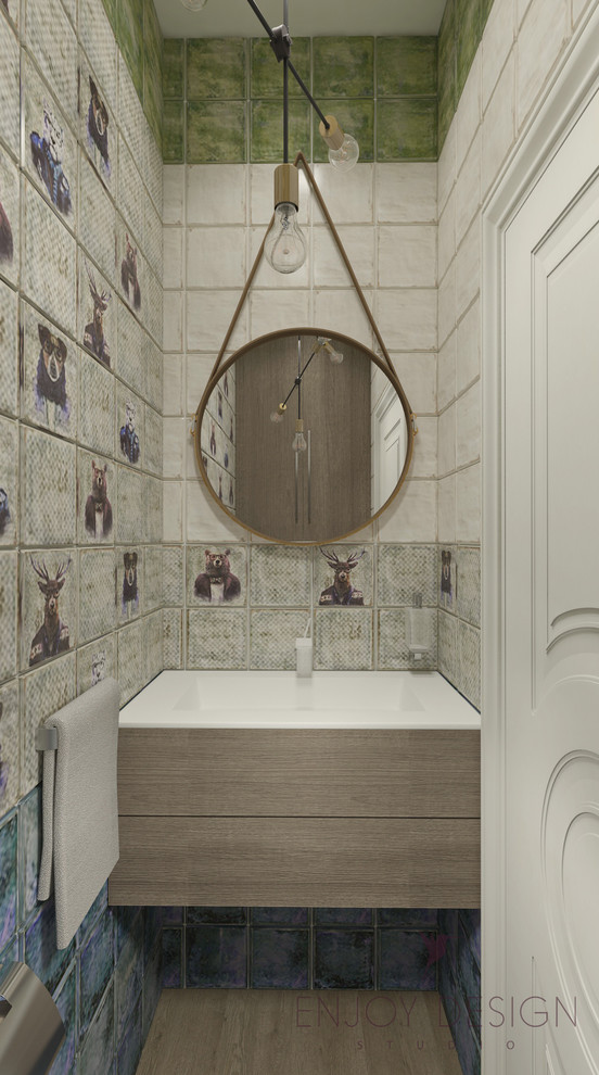 PARK APARTMENT Дизайн гостевого санузла