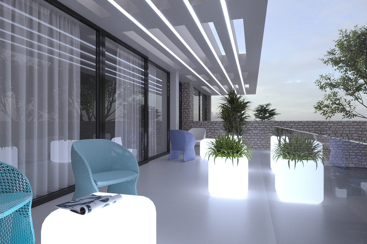 Дизайн дома у моря на Кипре