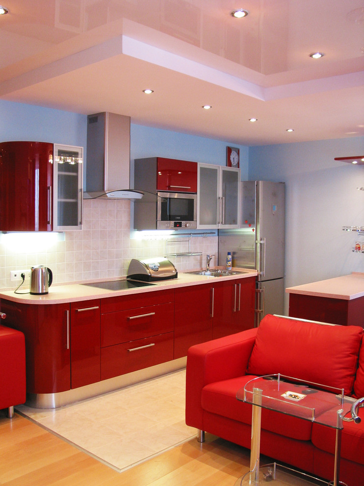 Квартира в ярком дизайне