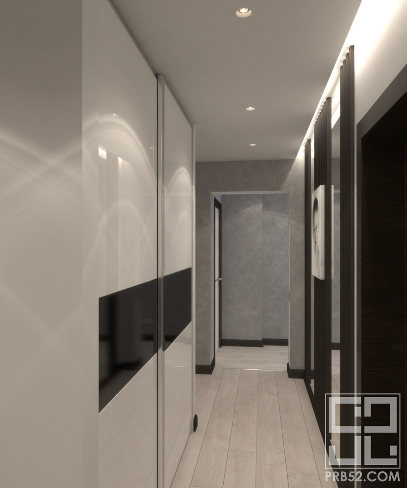 Проект присоединения однокомнатной квартиры к существующей в ЖК "7 небо"