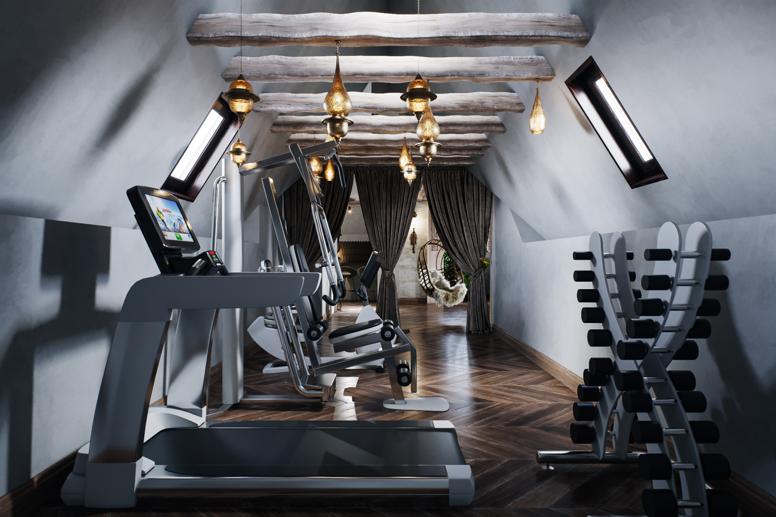 Спортивная комната - 3 этаж