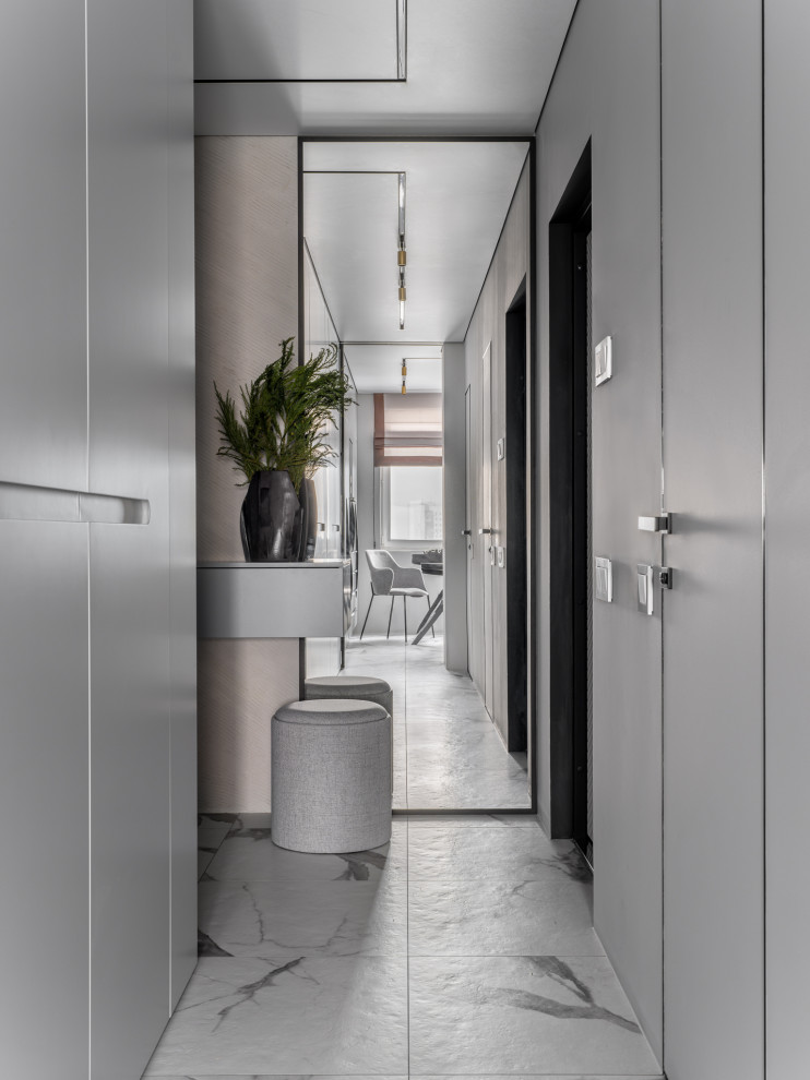 Интерьер типовой трехкомнатной квартиры в доме серии П-3