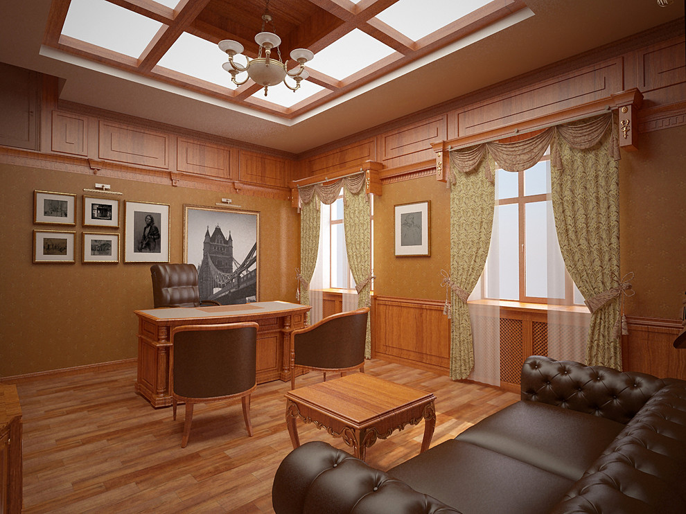 Дизайн интерьера рабочего кабинета