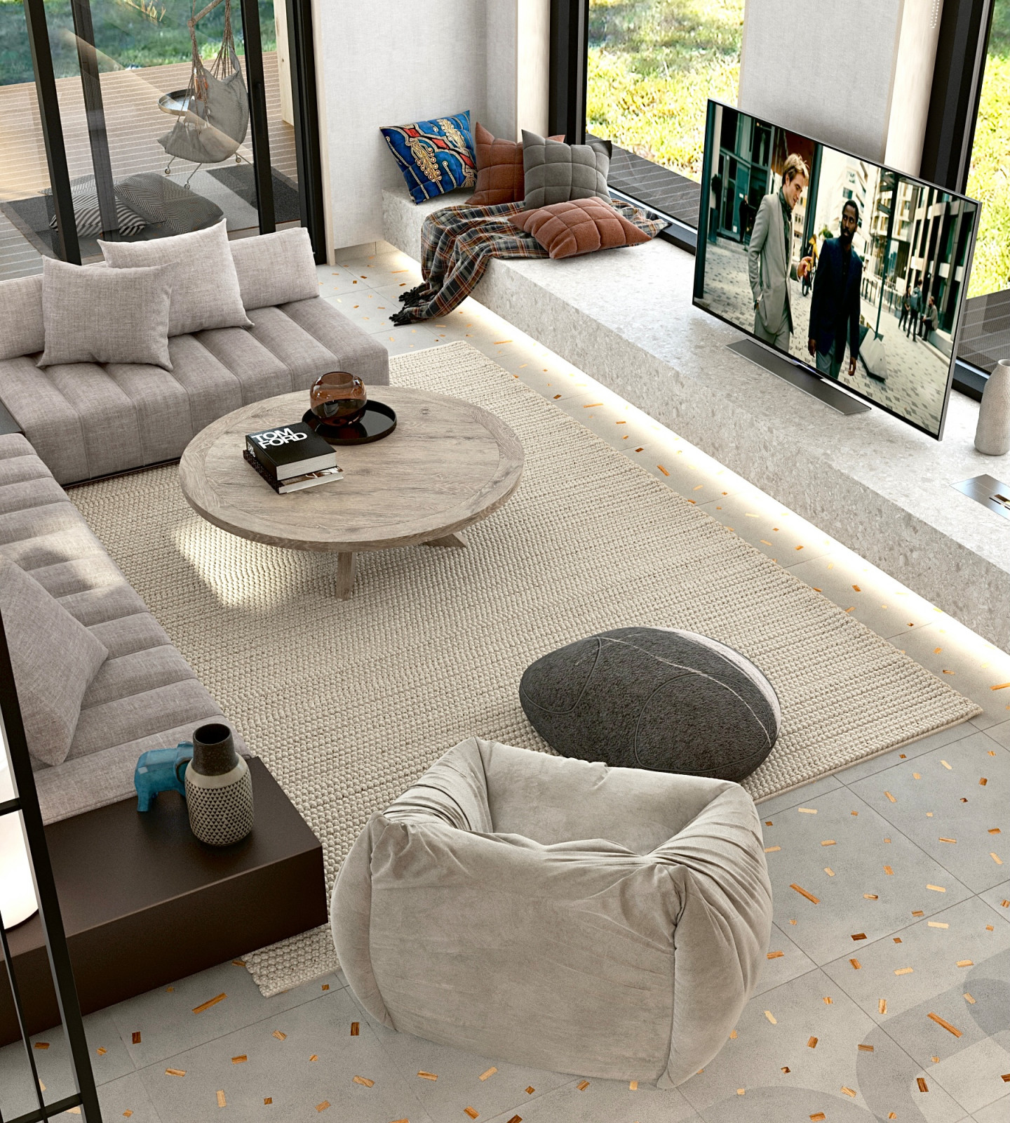 Дизайн проект интерьера загородного дома в Саратове