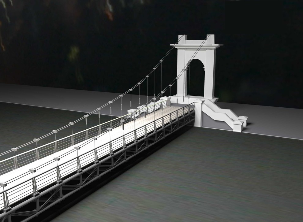 Визуализация вантового моста