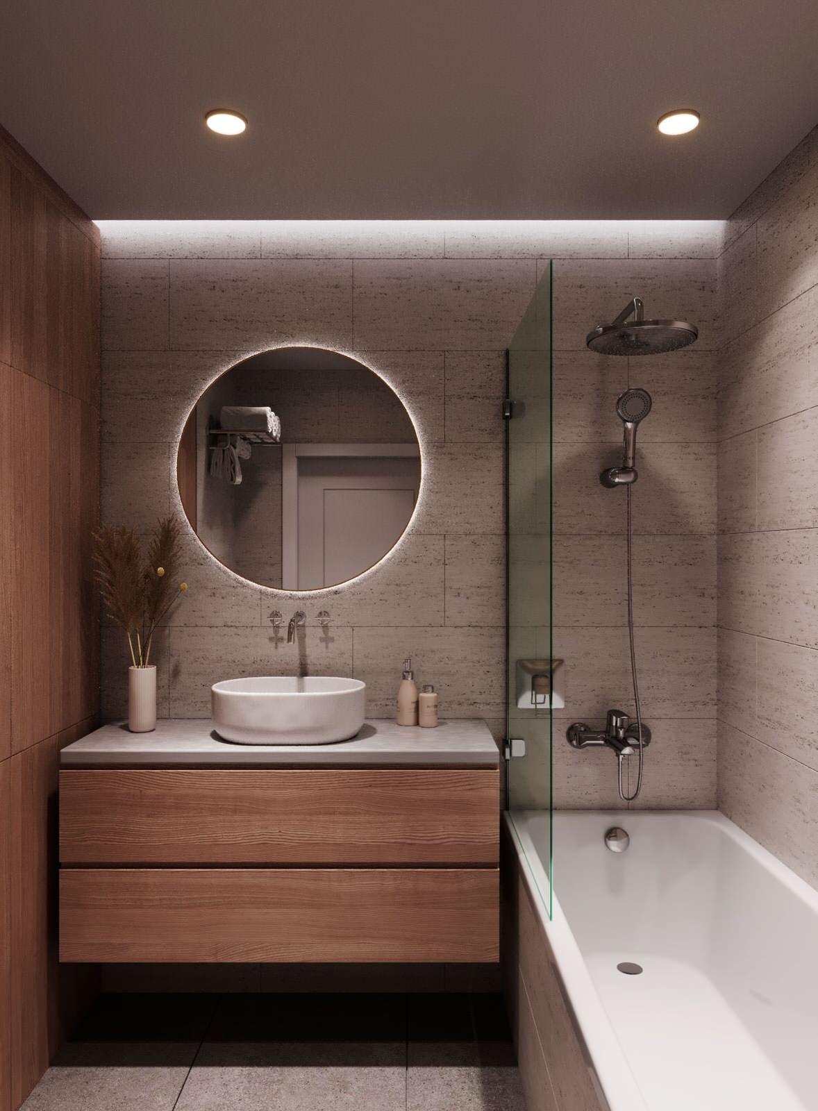 Дизайн студии для молодого человека ЖК БРУСИЛОВО Тверь