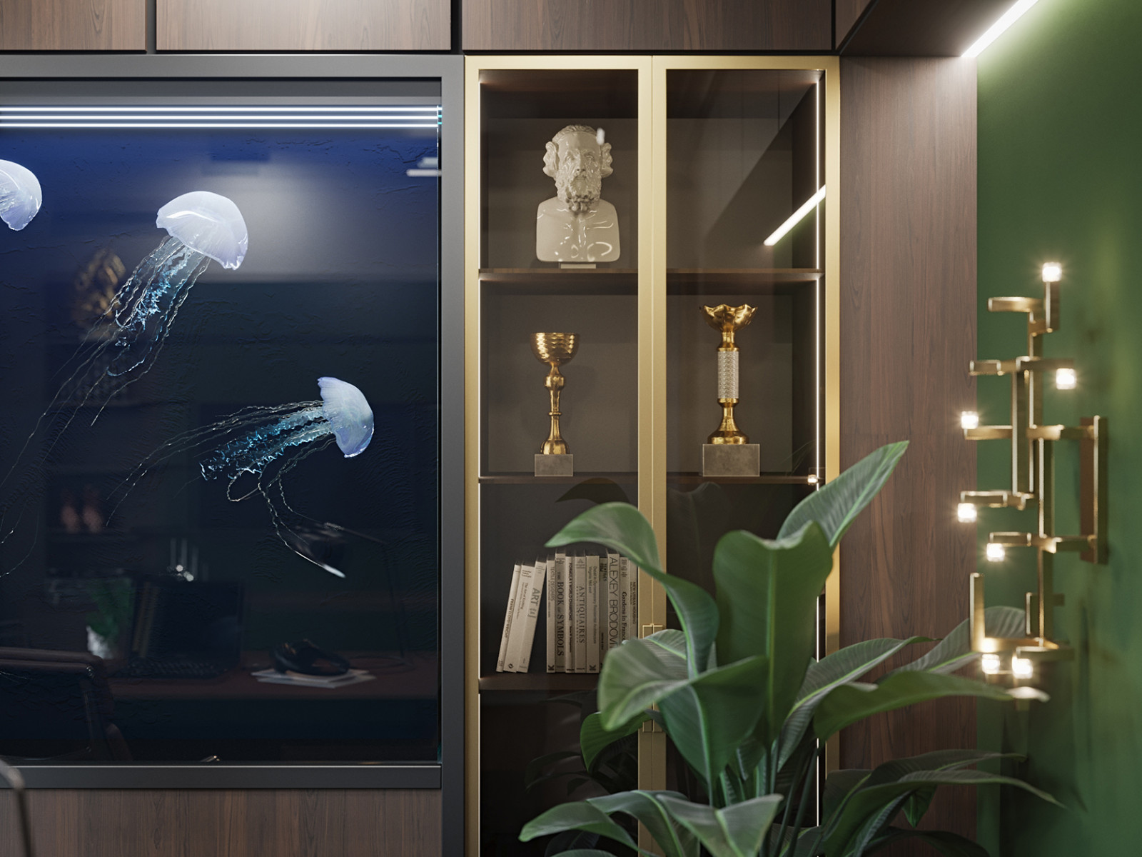 Кабинет. Таунхаус в ЖК "Парк Авеню"