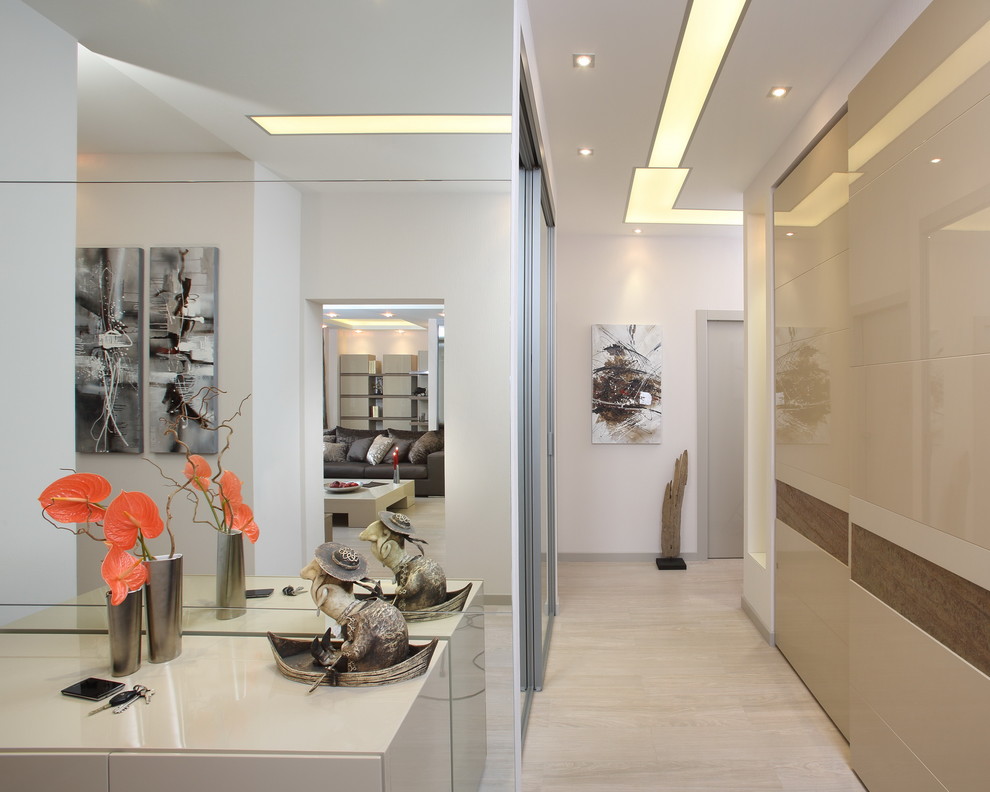 Интерьер квартиры в стиле минимализм с особенным цветовым решением