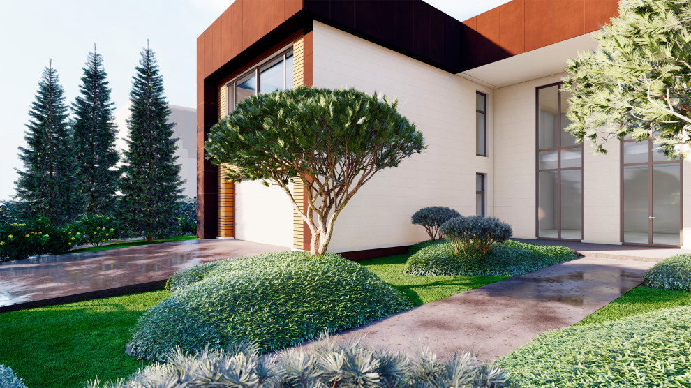 Cад с восточным колоритом. КП Агаларов Эстейт . 2021