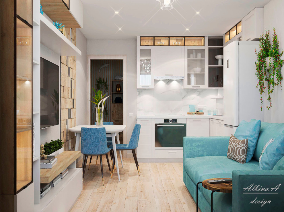 Обложка проекта: Квартира в г. Ижевск с панно 2021