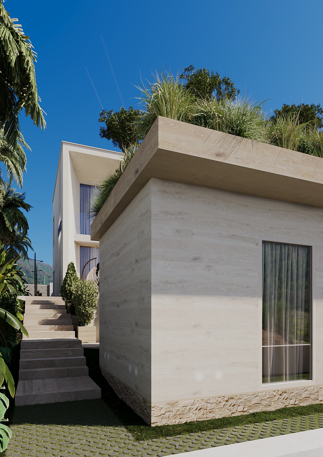 Архитектурный проект 2-ух этажной MINIVILLI.terra