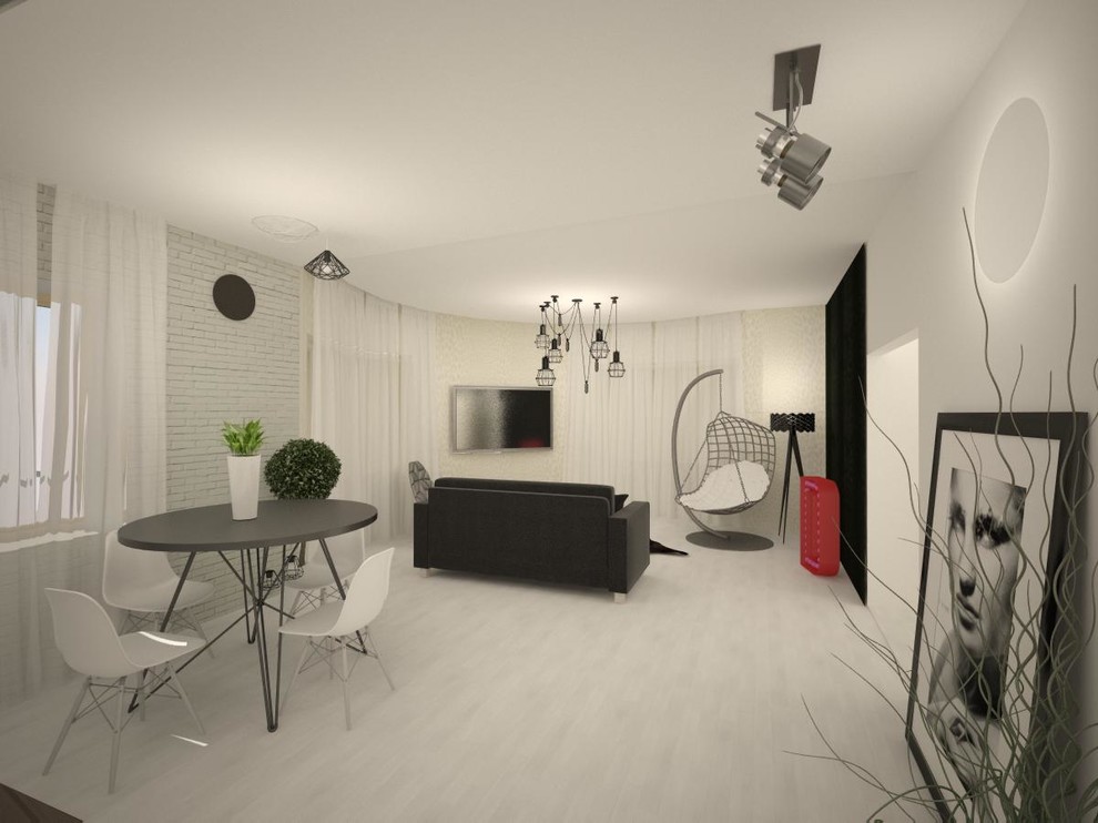 Обложка проекта: Гостиная в современном стиле г.Барнаул