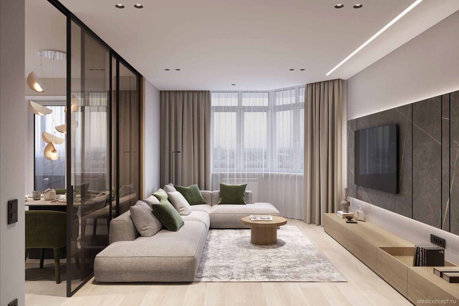 Экоминимализм в Пентхаусе