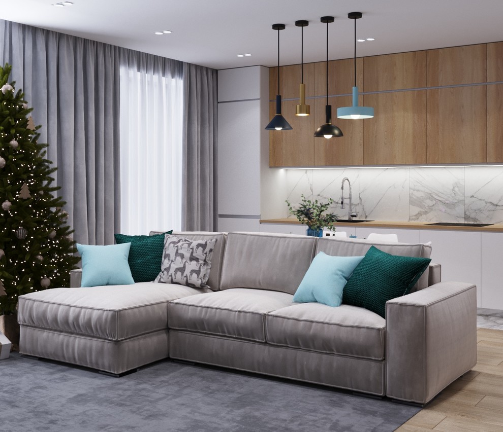 Кухня-гостиная 28,64 кв.м