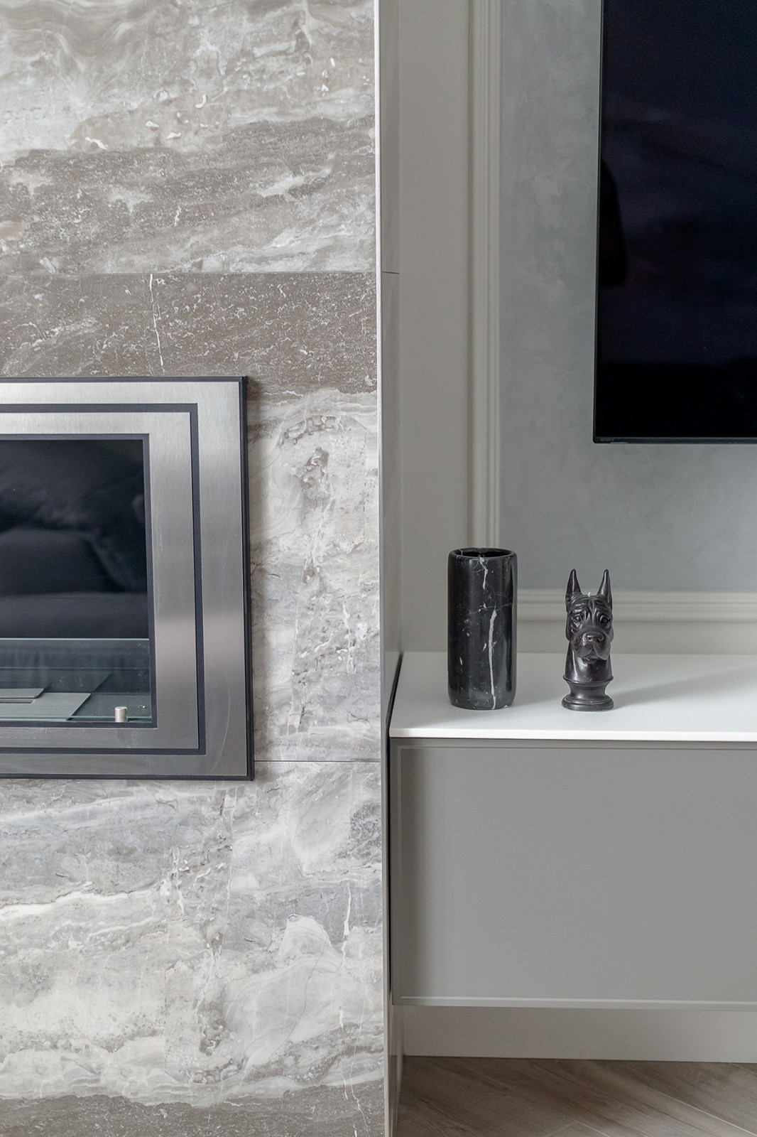 Реализация гостиной в стиле "Современная классика"