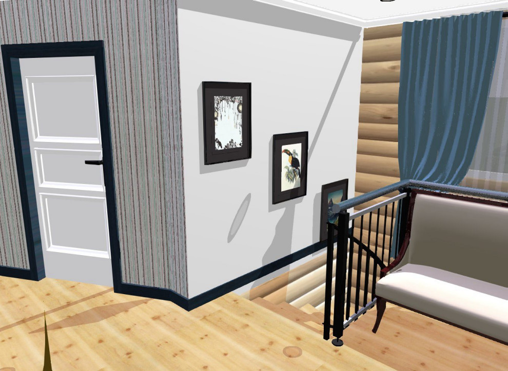 Дом из рубленного бревна