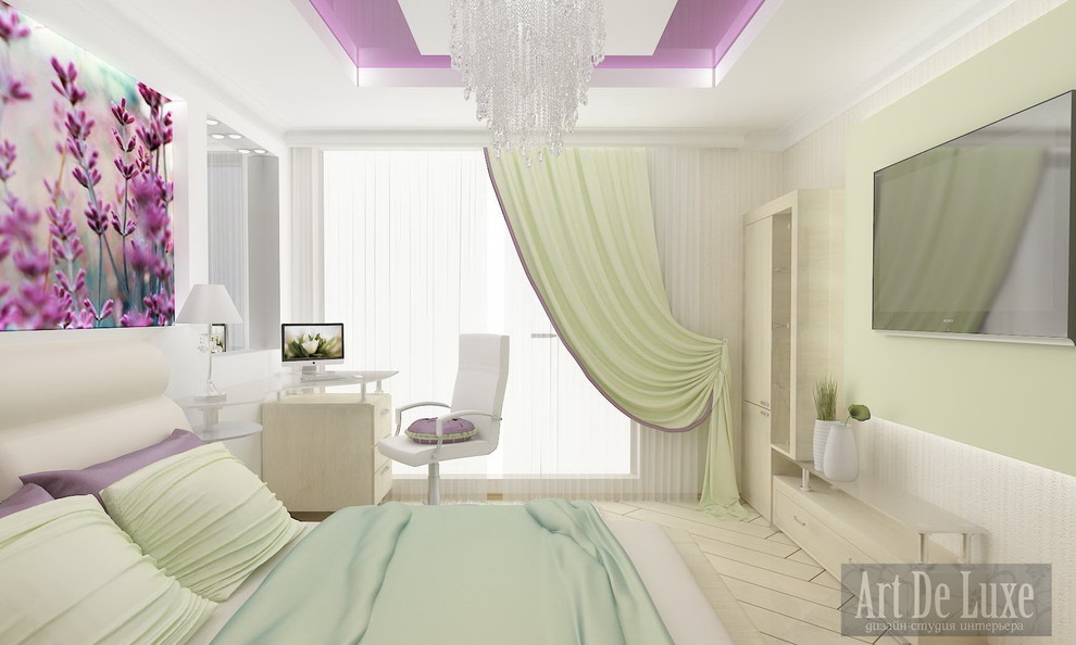 Спальня "в цвету"