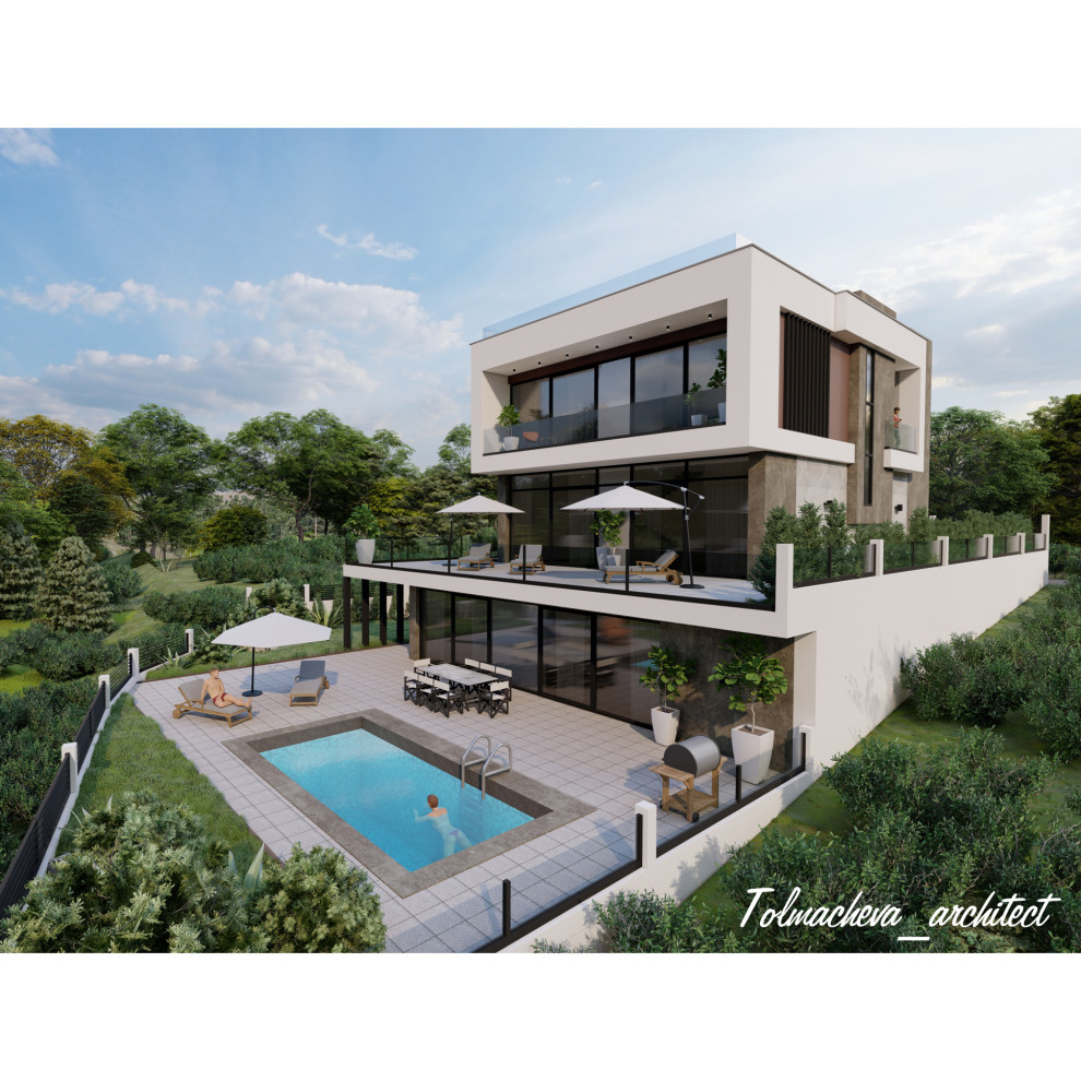 Частный жилой дом . Мацеста.