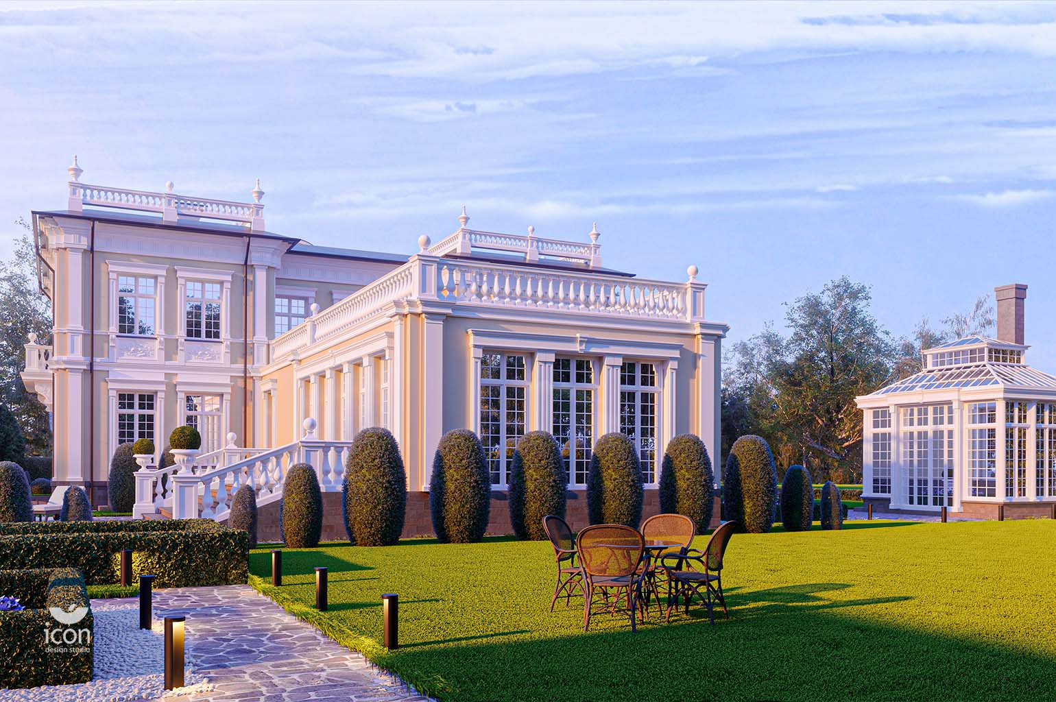 Дом в Павловске. Архитектура