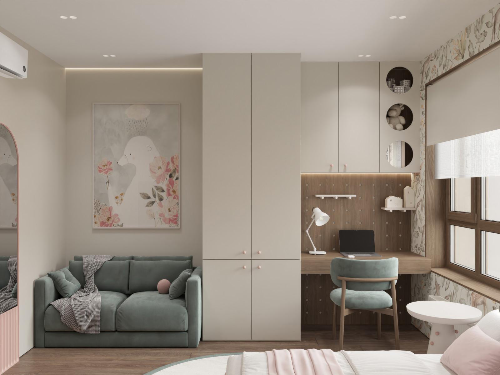 Стильная 3-х комнатная квартира в ЖК Прованс. Проект