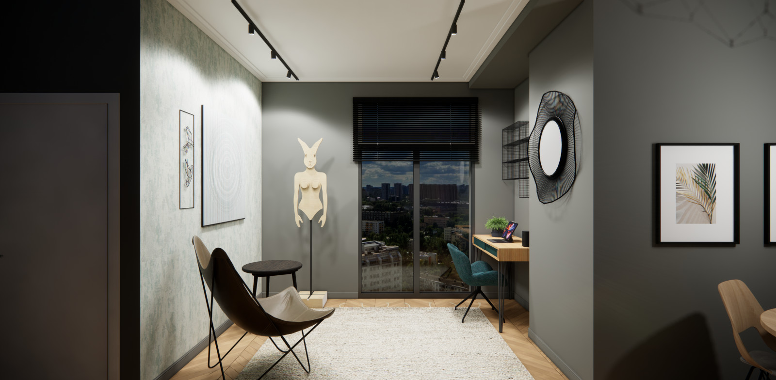 Комната с зайкой