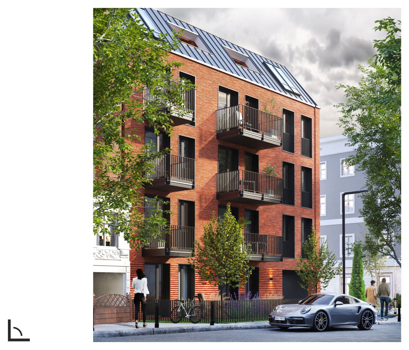 Обложка проекта: Многоквартирный дом в Берлине