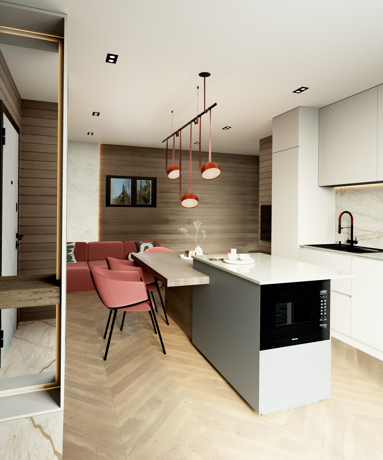 Дизайн каркасного дома в г. Геленджик