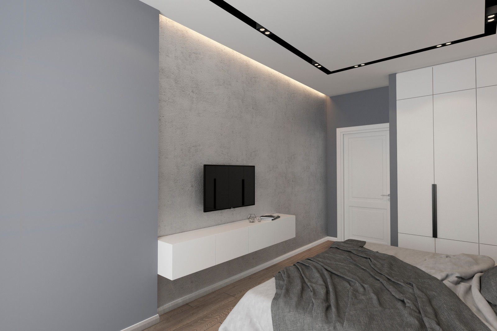 Дизайн 3-х комнатной квартиры в ЖК "Аврора-парк", г.Краснодар