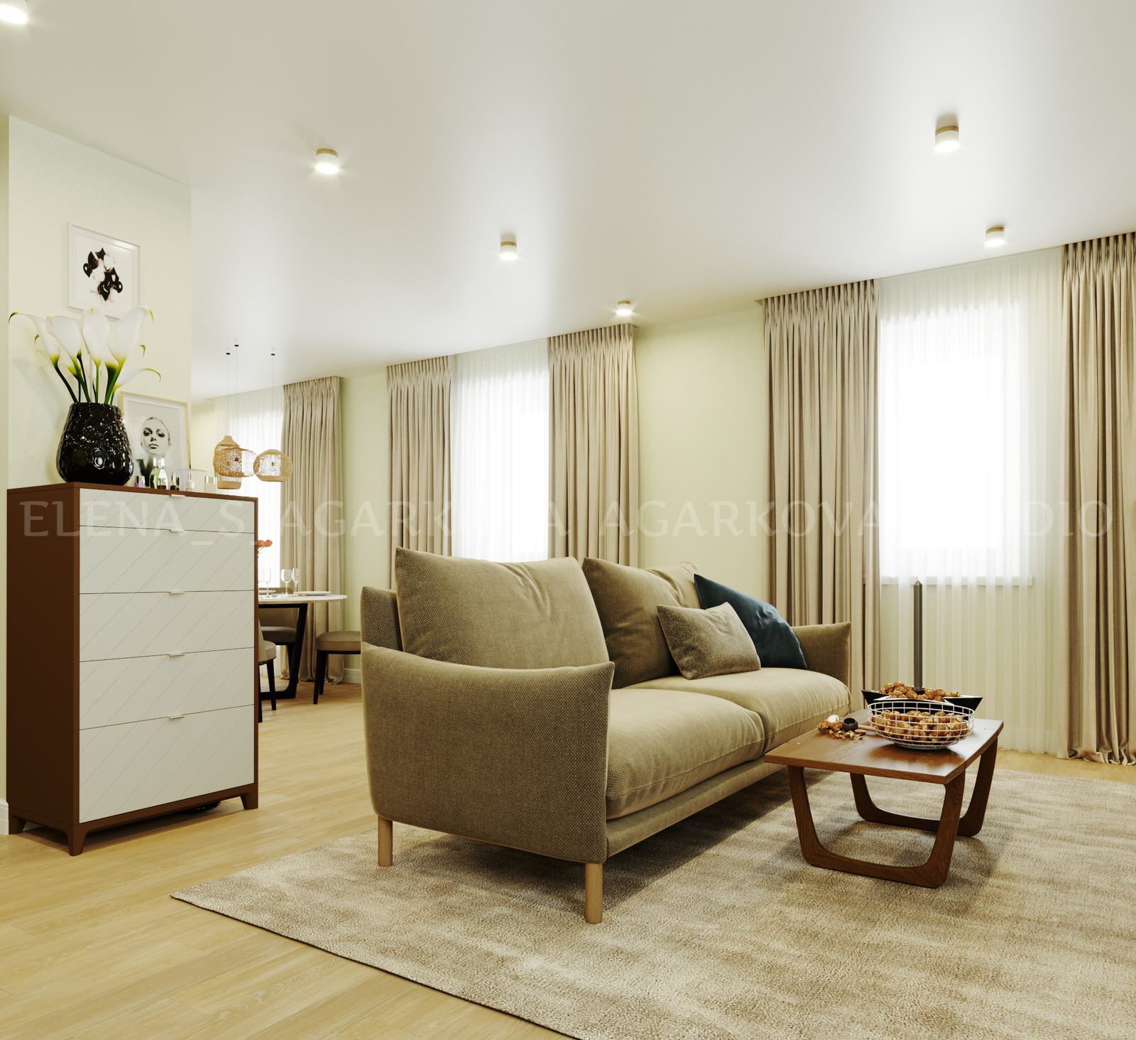 Оттенки зеленого