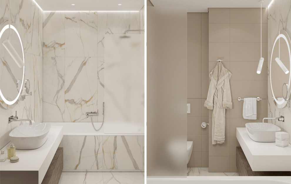 КВАРТИРА В СВЕТЛЫХ ТОНАХ