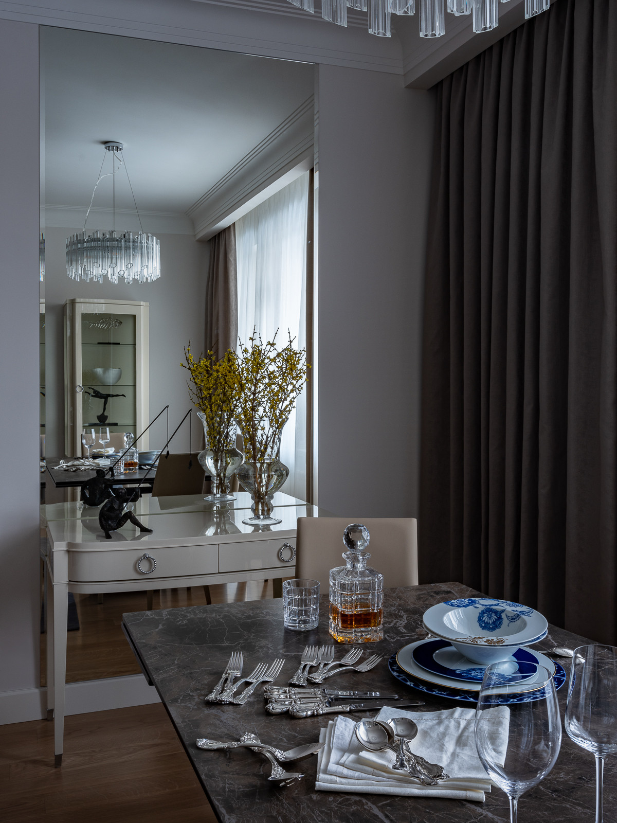 Квартира с камином