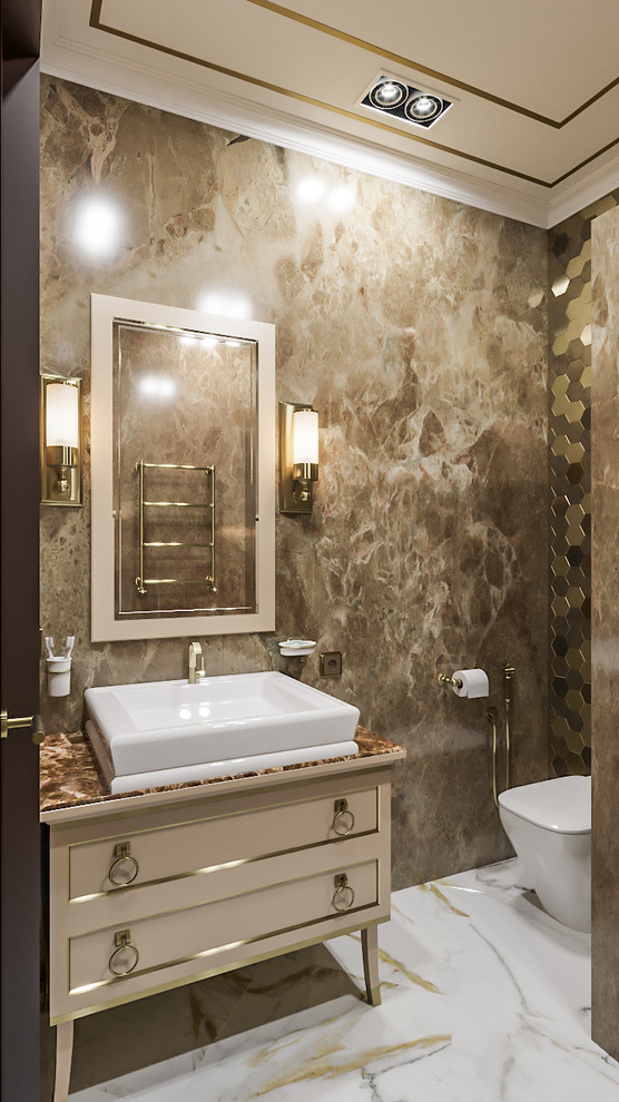 Обложка проекта: Дом в КП Подмосковные просторы 250 м2