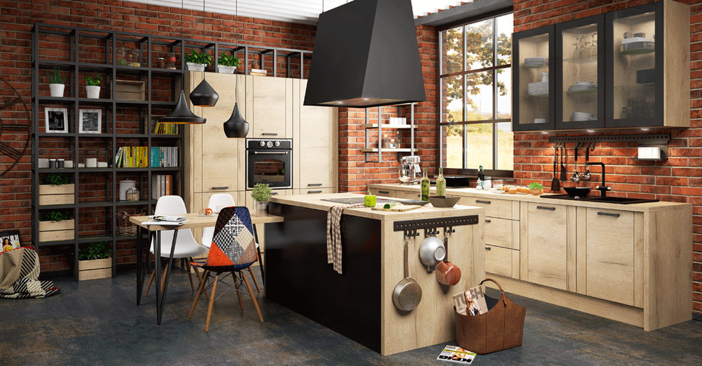 Обложка проекта: Кухня ЛОФТ || LOFT