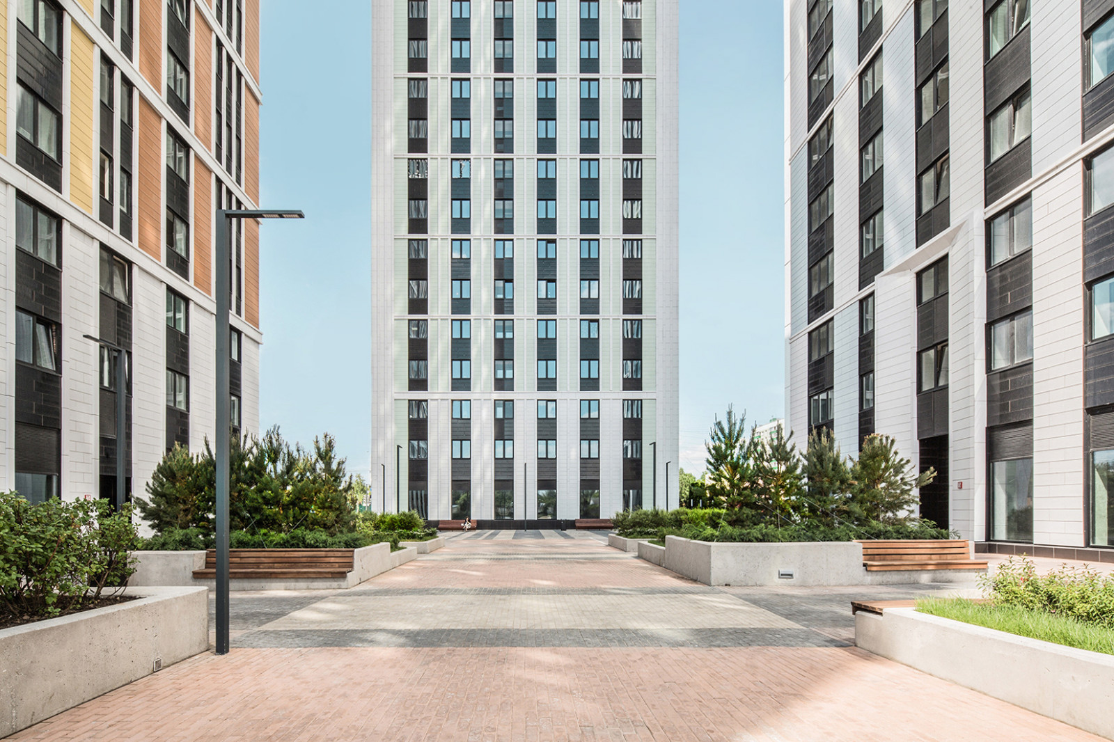 Благоустройство придомовой территории ЖК Водный