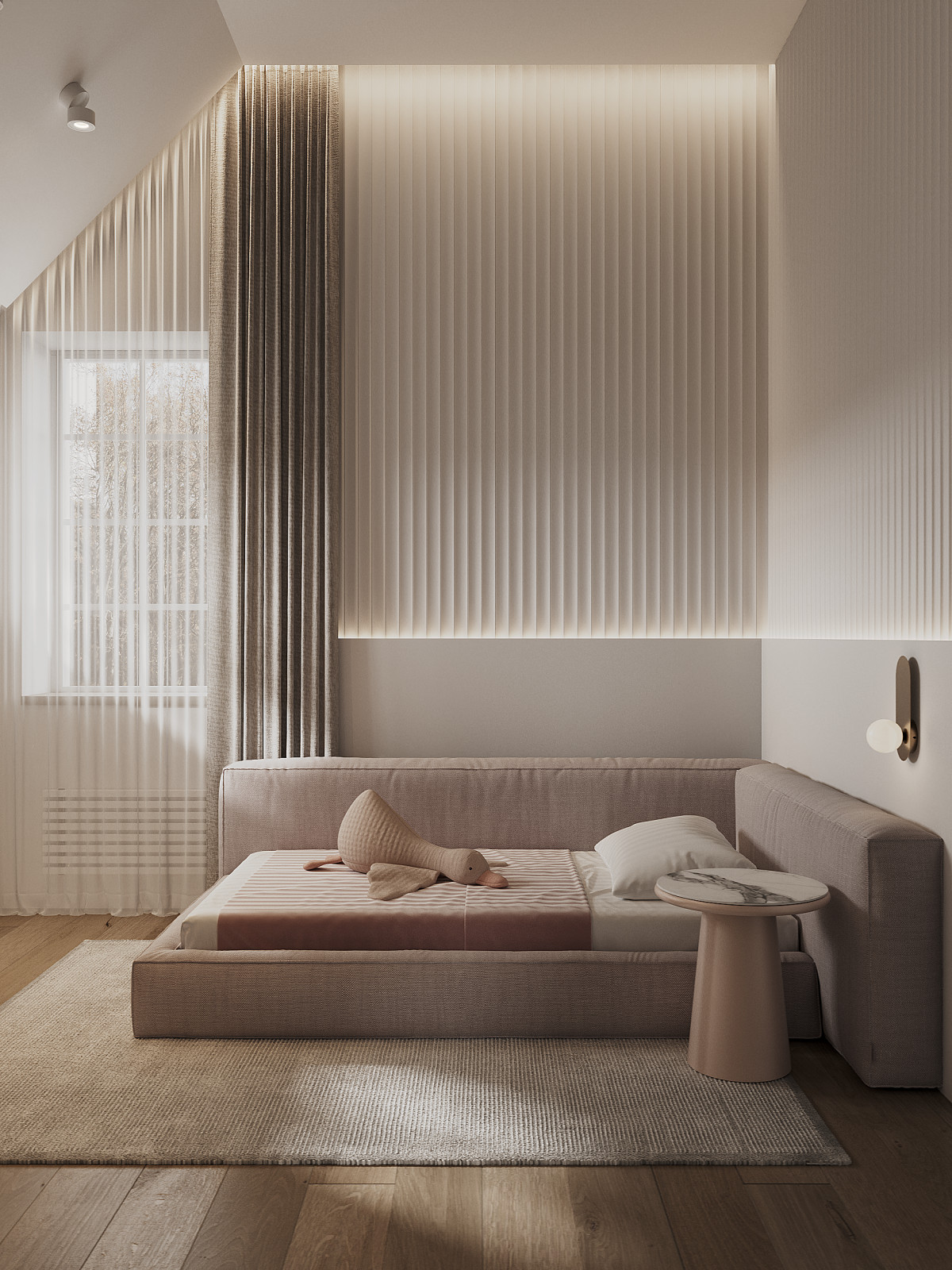 Проект интерьера для дома в коттеджном поселке "Ингардия"