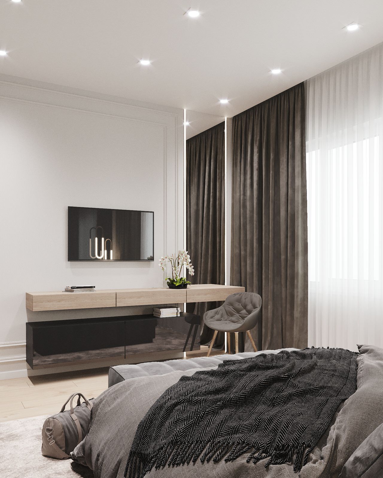 Обложка проекта: Детская и спальня для родителей на Гоголя