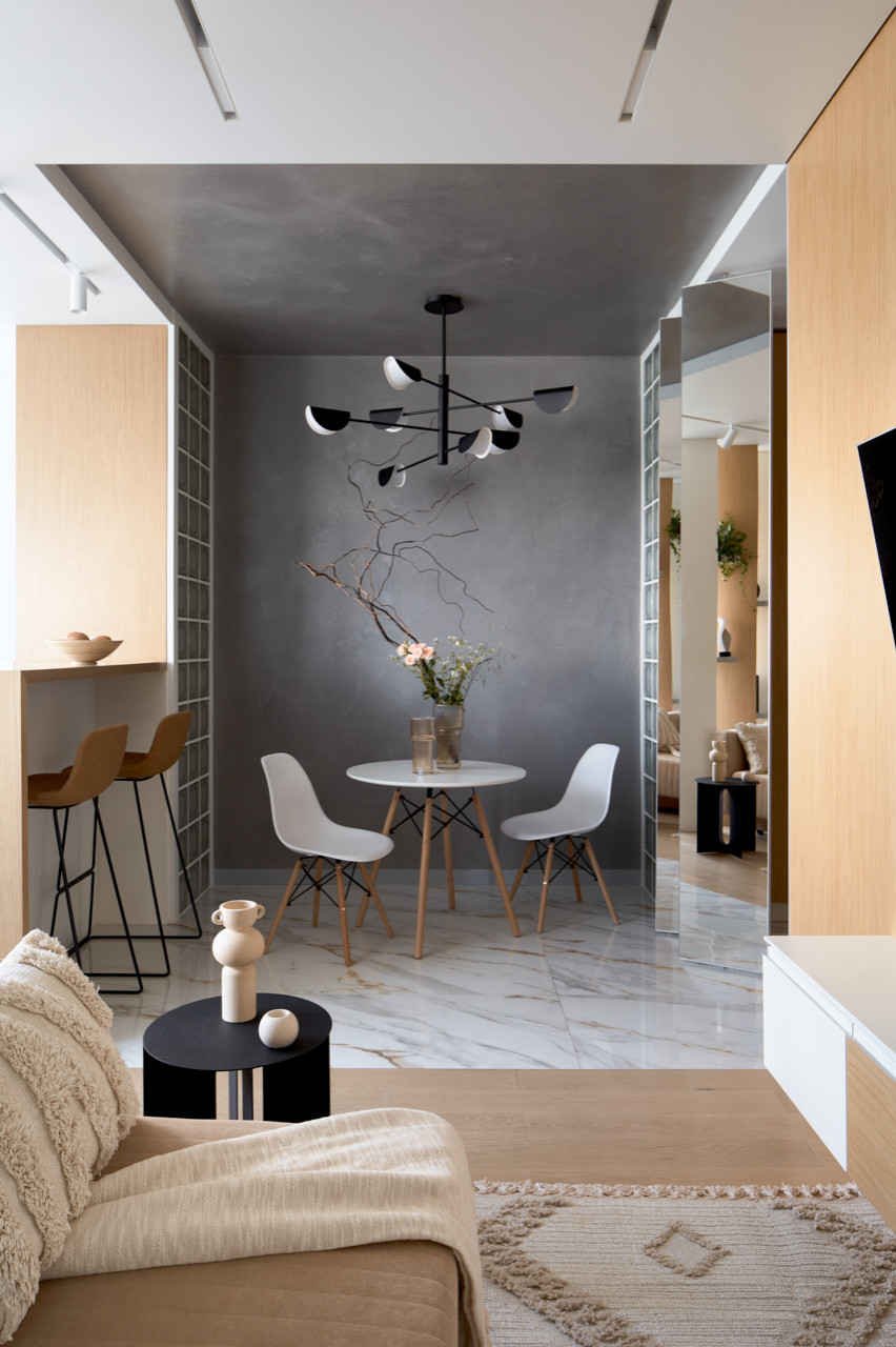 Классная двушка с кухней на лоджии 53 м²