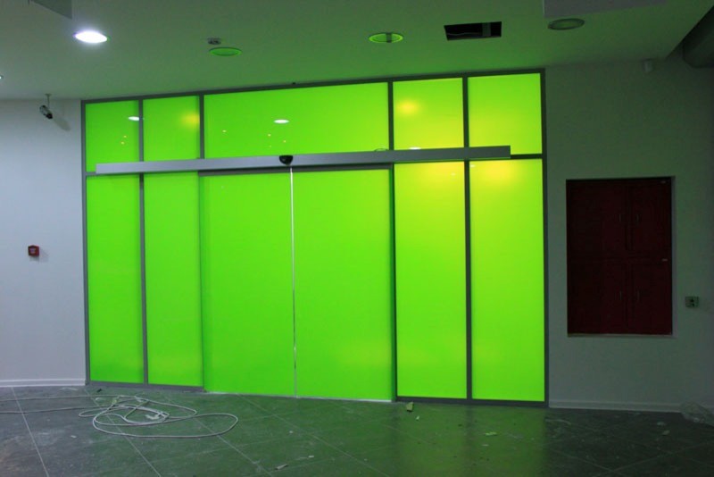 Декорирование стекла пленками