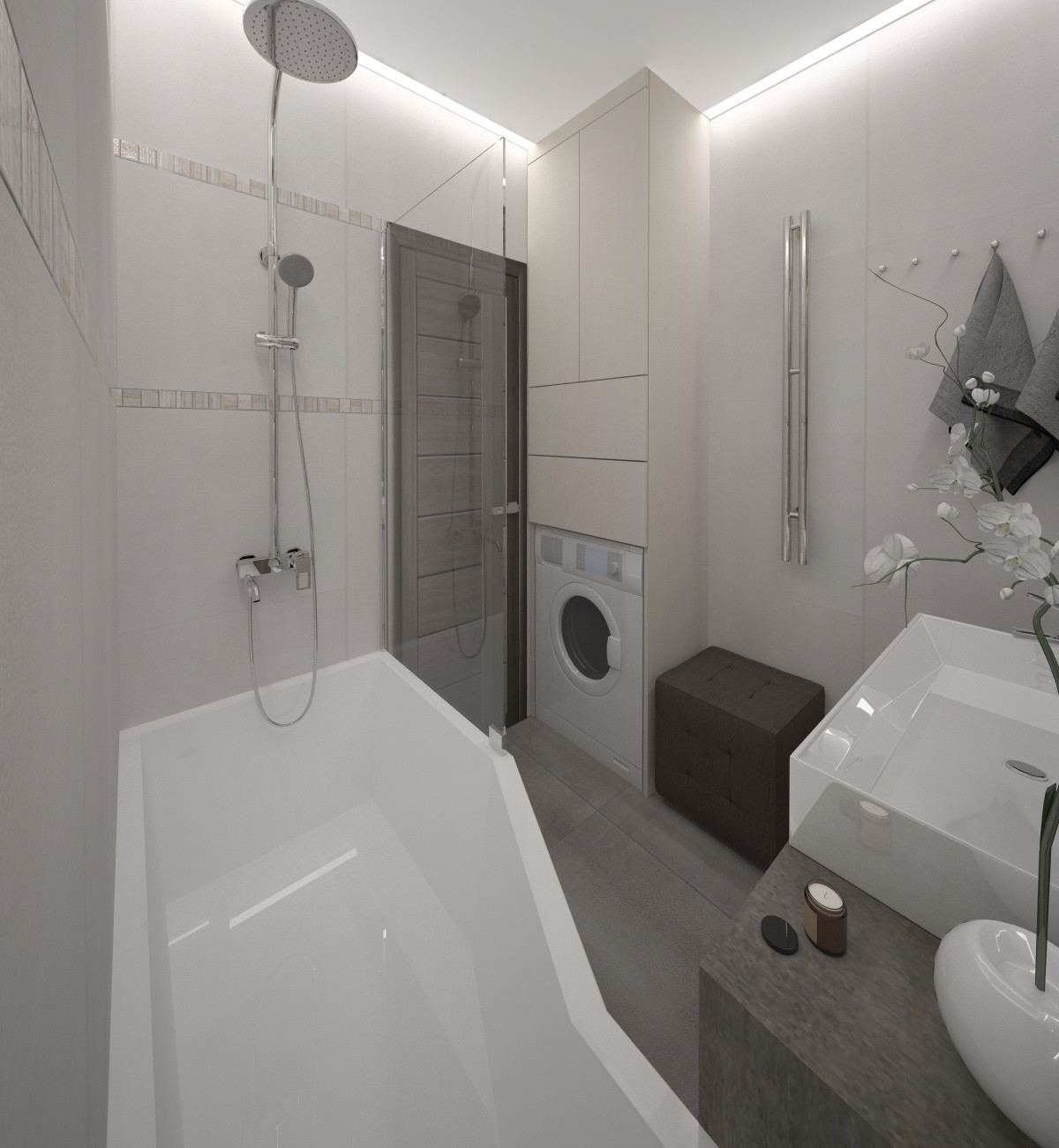 Двух-комнатная квартира ул.Междуреченская